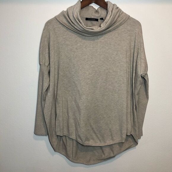 Cyrus Yummy Yarn Cowl Neck Dolman Sleeve Sweater - Picture 1 of 5